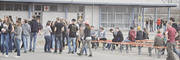 Festival und Besucher